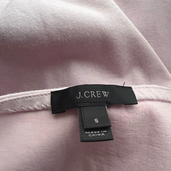 J.Crew pale pink Ruffle Sleeve Boxy Top. Size S..100% cotton. - Picture 5 of 10